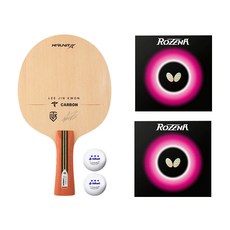 Hirunite 李鎭權 T碳纖維 FL + Rozena 雙面膠皮 + 2顆球組, 1套, 單一商品