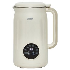 ZEVEn 304不鏽鋼 低噪音 數位 一鍵式 粥品 副食品 果汁 豆漿機 象牙白 1.2L, ZB-1080VR