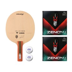 Hirer Nit 李鎭權 T碳纖維 ST + Xenon 雙面膠皮 + 2顆球組, 1套, 單一商品