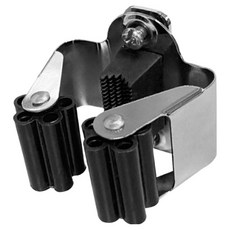 KI WISH 居家生活 鎖固式拖把架 鐵架配件, 銀色, 1個