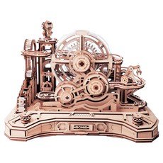 ROKR 機械齒輪滾珠挑戰遊戲 DIY 微型模型, 混合色, 1個, 653件