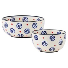 파뷔에 잘리피에 공기대접 세트, 화이트, 1세트, 공기 + 대접