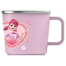 르번 프린세스 캐치티니핑 논슬립 스텐컵, 실크핑, 1개, 220ml