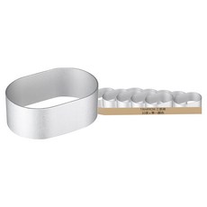 TRIARROW 三箭牌 橢圓形餅乾模 8740S, 單一顏色, 10個