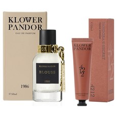 KLOWER PANDOR 台灣公司貨 記憶香氛日常組 肌膚之萃記憶香水 + 潘朵拉的秘密香水滋潤護手霜, 1組