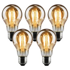 Bling Light KDT-YD LED 愛迪生 A60燈泡 3W 燈泡, 燈泡色, 5個