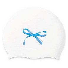 LEMAnGO Chou Cobalt Blue 泳帽 4218, 1個, 白色