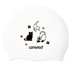 LEMAnGO Cooing Cooing 泳帽 4174, 白色, 1個