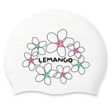 르망고 Flota Pink Mint 수영모 5235, 화이트, 1개