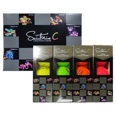 Saintnine 高爾夫球 C 3層 4種 x 3p 組, 1套, 12入, 混合顏色