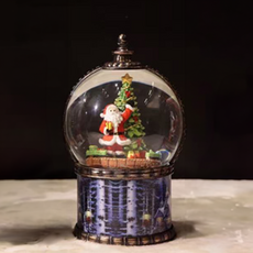 Labobia 歐式電話亭燈籠聖誕老人裝飾用水晶球, 款式 21