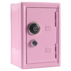 씨앤초이스 캐비닛 미니금고, 핑크, 1개