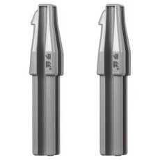 HENGSI 엘로브 아이브로우 펜슬깎이 샤프너, 2개, 그레이