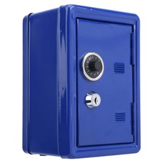 CNCHOICE 櫥櫃迷你保險箱, 藍色, 1個