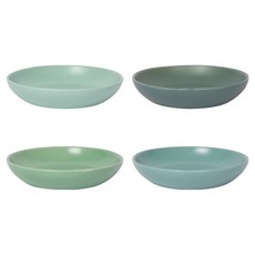 NOW 石陶醬料碟 11.5cm, 綠葉, 1套