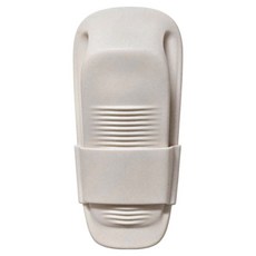 Lestar 2合1PVC防撞可收納固定門檔 白色, 1個