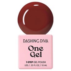 DASHING DIVA One Gel UV凝膠指甲油, C26豆沙紅, 1個, 10ml