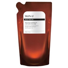 Skinu Innocent 深邃麝香沐浴凝膠 補充包, 400g, 1個