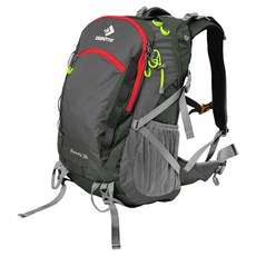 DIBOTE 迪伯特 極輕 專業登山休閒背包 附贈防水套 + 背架, 灰色
