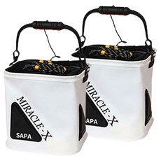 SAPA Miracle X 折疊水桶 2入, 白色