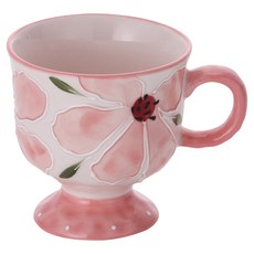 LiViNG ART Floeware 手工咖啡杯, 粉月堂粉, 1個