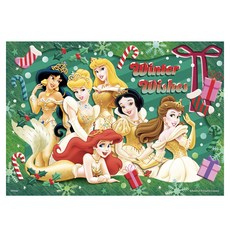 HUNDRED PICTURES 百耘圖 Disney Princess 公主 拼圖 17 HPD0108-337, 混和顏色, 1個, 108片