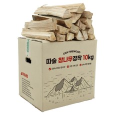 따숲 참나무장작 CE625, 10kg, 1개