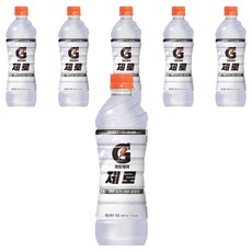 게토레이 제로, 600ml, 6개
