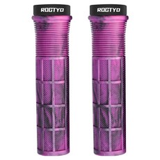 soonZAM 舒適防滑自行車手把套, 紫色, 1個