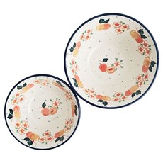 세라미카아티스티나 폴란드 그릇 2종, 2072, 1개, 밥그릇, 국그릇