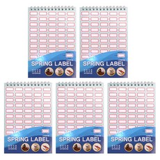 大光企業 線圈裝訂 標籤索引貼紙 D202, 單一顏色, 5個, 15入