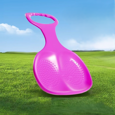 Wowking 加厚耐磨萬能型草地滑行滑雪沙板滑板雪橇 布里奇版 紫色, 1個