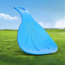 Wowking 加厚耐磨萬用型草地滑行滑雪板沙板滑板雪橇 藍色, 1個