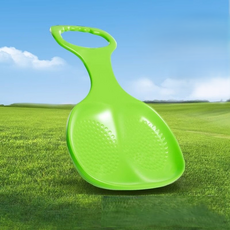 Wowking 加厚耐磨萬能型草地滑行滑雪沙板滑板雪橇 布里奇版 綠色, 1個