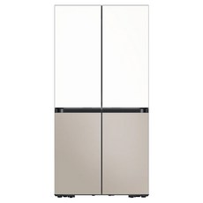 삼성전자 Bespoke AI 633L 키친핏 4도어 냉장고 방문설치, RM70F64M2ZG
