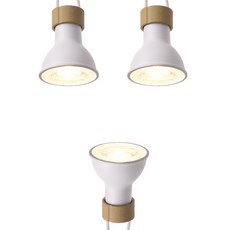 엘포스 LED MR16 GU10 할로겐램프 3p + 홀더 3p 세트 5W KDT-YM, 전구색, 1세트