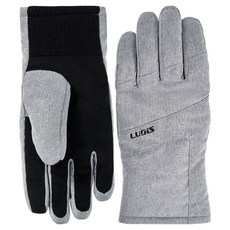 韓國 LUDiS 戶外露營休閒登山防寒手套 雙手穿戴組 LUP01UG03, 灰色, 1套