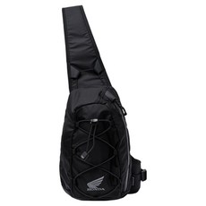 HONDA 本田 H-TECH Active 細繩單肩包, 黑色