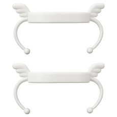 Jamie Loft Hegen 相容奶瓶握把, 白色, 2個