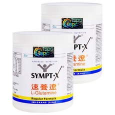 SYMPT-X 速養遼 純配方 左旋麩醯胺酸 2罐, 280g, 1套
