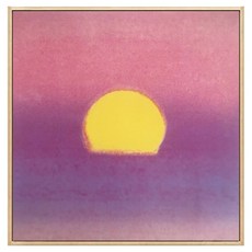 은희마법 선셋 인테리어 페인팅 액자 선라이즈 타입 6, 내추럴우드