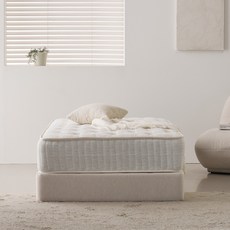 웰퍼니쳐 허리엔 버터 본넬 매트리스 베이지 스트라이프 방문설치, 22cm, 미디엄