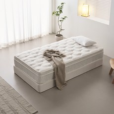 웰퍼니쳐 허리엔 버터 본넬 필로우탑 매트리스 베이지 스트라이프 방문설치, 25cm, 미디엄소프트