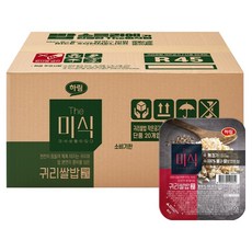 더미식 귀리쌀밥 작은공기, 140g, 20개
