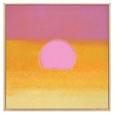 은희마법 선셋 인테리어 페인팅 액자 선라이즈 타입 4, 내추럴우드