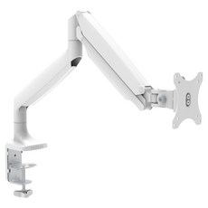 덱스탑 모니터암 싱글 GS-32S, 화이트, 1개