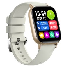 Ergotech 人因科技 衡動智慧腕錶 SW216, 奶茶金, 2.01吋, 藍牙 + USB