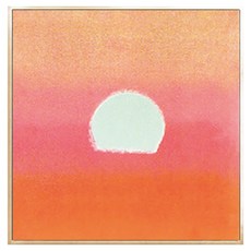 은희마법 선셋 인테리어 페인팅 액자 선라이즈 타입 2, 내추럴우드