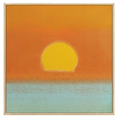 은희마법 선셋 인테리어 페인팅 액자 선라이즈 타입 7, 내추럴우드