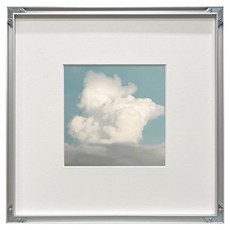 恩熙魔法 現代室內裝飾彩繪鋁製畫框 D型, 銀色